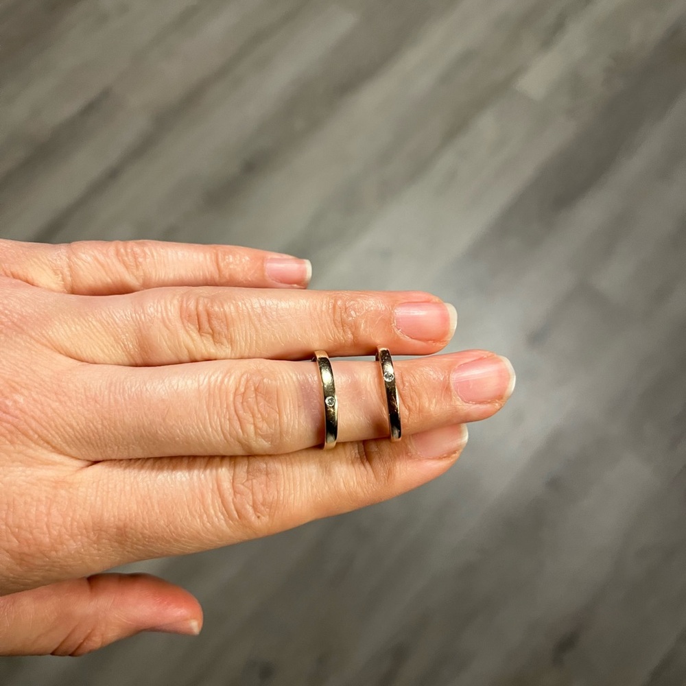 Chic Solid Yellow Gold And Solid Rose Gold Women'… - image 6